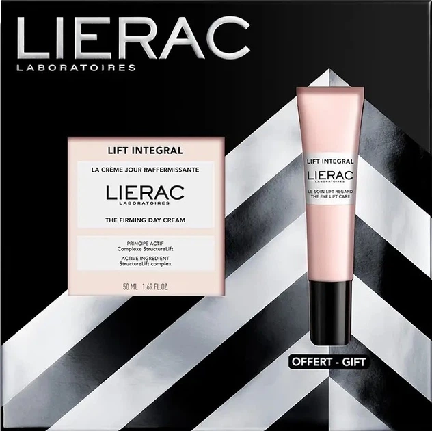 Zestaw Lierac Lift Integral Krem ujędrniający 50 ml + Krem liftingujacy pod oczy 15 ml (3701436934767) - obraz 1
