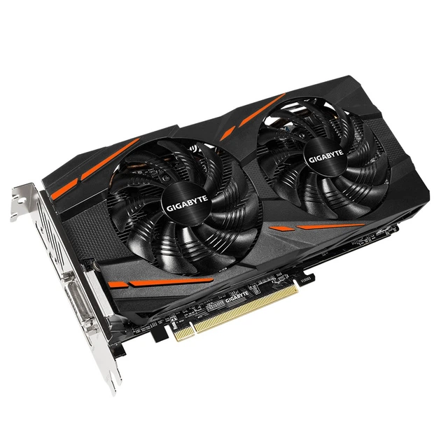 Видеокарта Gigabyte AMD Radeon RX 480 8Gb Gaming G1 (GV-RX480G1 GAMING-8GD) (GDDR5, 256 bit, PCI-E 3.0 x16) Б/у - изображение 4