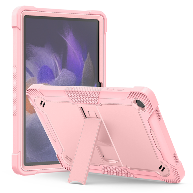 Противоударный чехол с подставкой Shockprof Capsule для Samsung Galaxy Tab A9+ / A9 Plus 11" SM-X210 SM-X216 Розовый - Фото 1 Противоударный чехол с подставкой Shockprof Capsule для Samsung Galaxy Tab A9+ / A9 Plus 11" SM-X210 SM-X216 Розовый - изображение 1