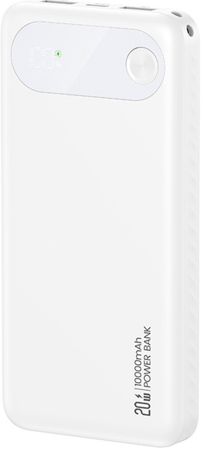 Powerbank USAMS PB80 10000mAh 20W White (6958444994994) - obraz 1