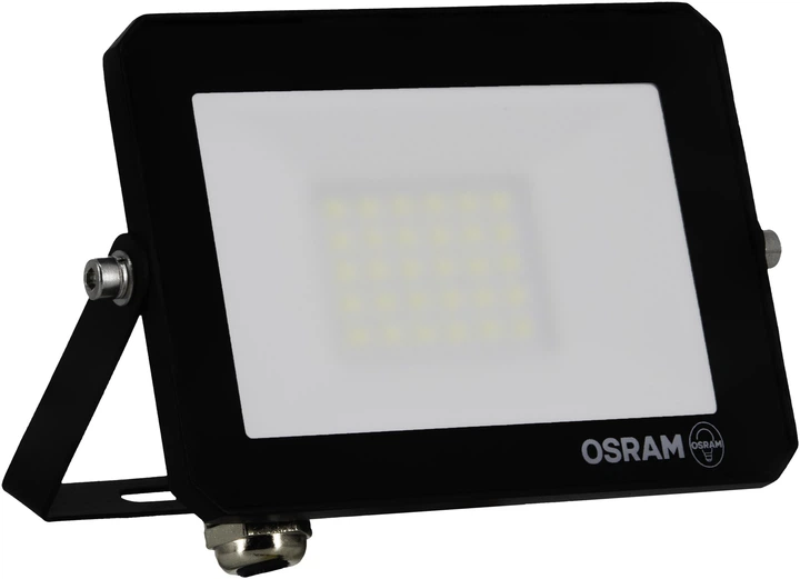 Прожектор світлодіодний OSRAM Flood Light LUX 20 Вт 1800 Лм 6500K чорний 4099854489525 - Фото 3 Прожектор світлодіодний OSRAM Flood Light LUX 20 Вт 1800 Лм 6500K чорний 4099854489525 - изображение 3