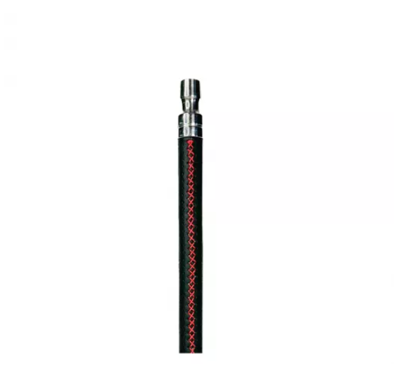 Кальян Hookah Lab Leather Black & Red 1 (серая колба) 55 см Хука Лаб Лезер Черно-красный - изображение 2