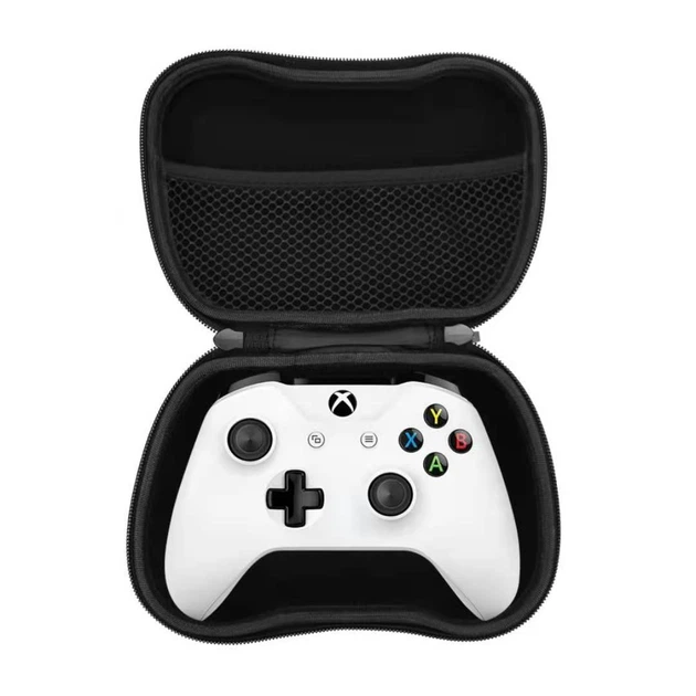 Жёсткий EVA кейс-чехол для геймпадов Xbox/PS5/Switch Pro - защитная переносная сумка для игрового контроллера Черный - изображение 4