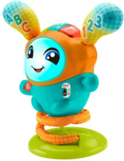 Robot edukacyjny Fisher Price DJ Bouncin Beats wielojęzyczny HJP90 (0194735092765) - obraz 4