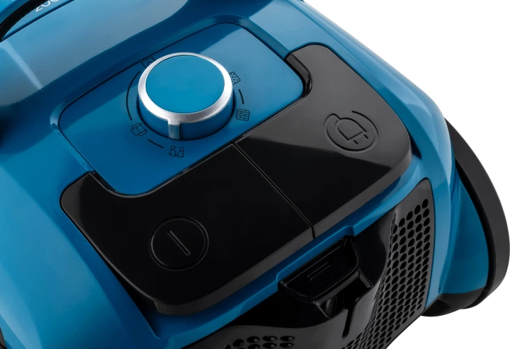 Пилосос Gorenje мішковий, 750Вт, конт пил -3л, HEPA, телескоп трубка, синій (00158798) - Фото 11 Пилосос Gorenje мішковий, 750Вт, конт пил -3л, HEPA, телескоп трубка, синій (00158798) - зображення 11