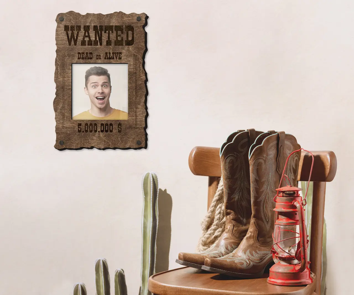 Фоторамка The Frame Depot с плакатом Разыскивается Живой или мертвый на 1 фото Темно-коричневый (wanted_6x6) - Фото 2 Фоторамка The Frame Depot с плакатом Разыскивается Живой или мертвый на 1 фото Темно-коричневый (wanted_6x6) - изображение 2