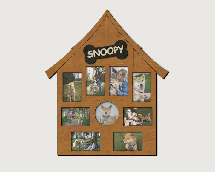 Фоторамка The Frame Depot Собачья будка на 9 фотографий Светло-коричневый (doghouse) - Фото 1 Фоторамка The Frame Depot Собачья будка на 9 фотографий Светло-коричневый (doghouse) - изображение 1