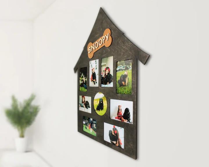 Фоторамка The Frame Depot Собачья будка на 9 фотографий Черный (doghouse) - Фото 2 Фоторамка The Frame Depot Собачья будка на 9 фотографий Черный (doghouse) - изображение 2
