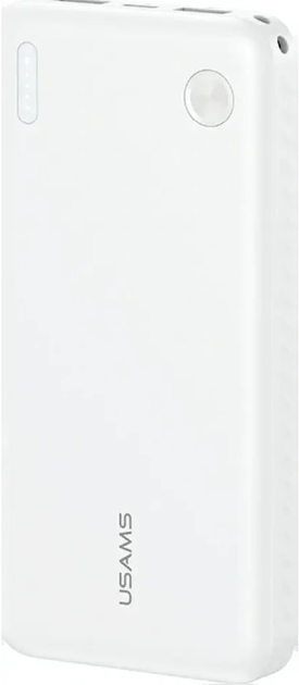 Powerbank USAMS PB83 20000mAh 20W 2xUSB-A 1xUSB-C White (6958444995212) - obraz 1
