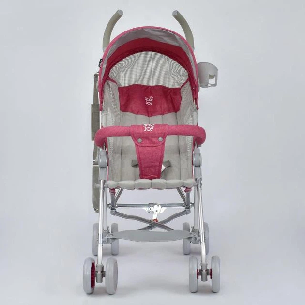 Коляска прогулочная JOY 108 S (2) Червона - Фото 2 Коляска прогулочная JOY 108 S (2) Червона - зображення 2