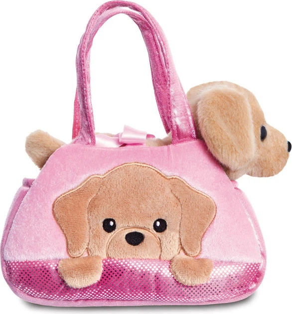 Maskotka Aurora Fancy Pals Pies w torbie 20 cm 210517D (4894856105134) - obraz 2