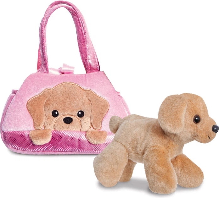 Maskotka Aurora Fancy Pals Pies w torbie 20 cm 210517D (4894856105134) - obraz 3