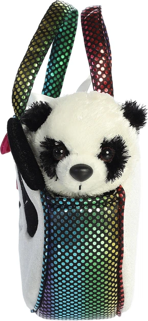Maskotka Aurora Fancy Pals Panda w torbie 20 cm 220897C (5034566351073) - obraz 4