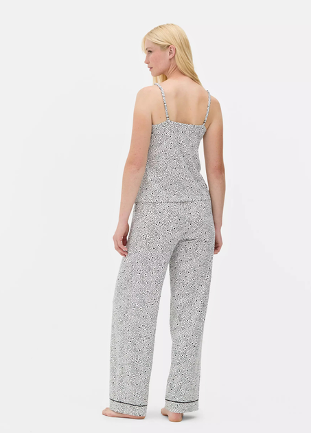 Жіноча піжама Primark Primark JPrinted Cami Pyjama Set L Комплект для дому та сну Білий (8556) - зображення 4