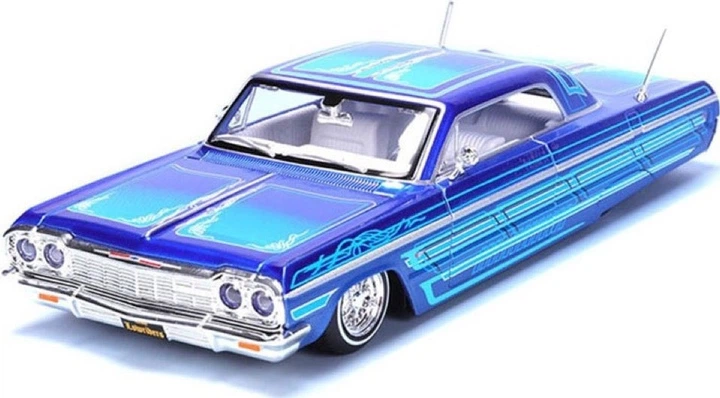 Metalowy model samochodu Maisto Lowriders Chevrolet Impala SS 1964 1:24 MST32547 (90159325475) - obraz 2