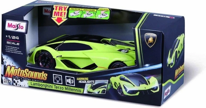 Model samochodu Maisto Moto Saunds Lamborghini Terzo Millennio 1:24 MST81729 (90159072386) - obraz 1