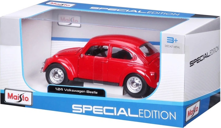 Metalowy model samochodu Maisto Special Edition Volkswagen Beetle 1:24 MST31926RD (90159319269) - obraz 1