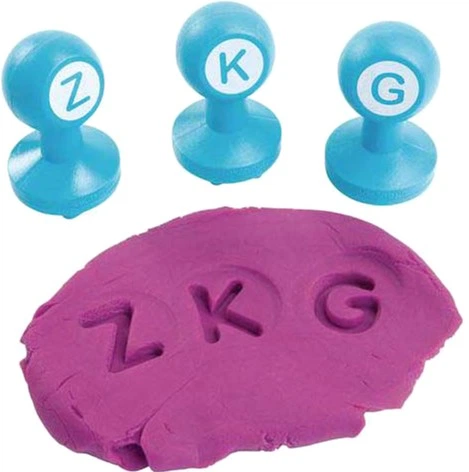 Zestaw stempli Colorations Stemple z wielkimi literami 26 szt. (191487036382) - obraz 4