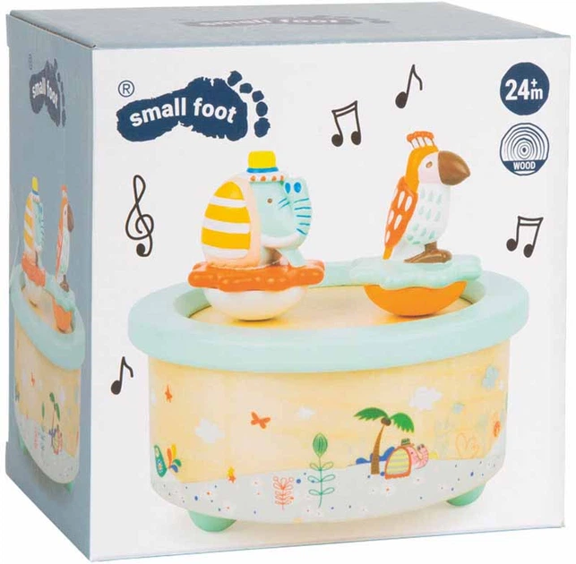 Музична скринька Small Foot Папуга та Слон (4020972111081) - зображення 3