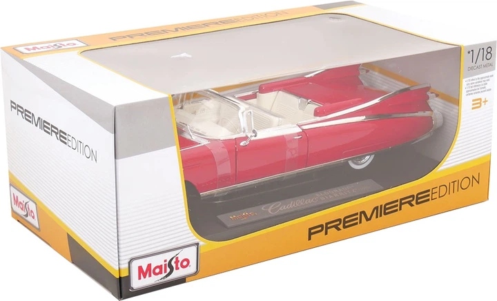 Металева модель автомобіля Maisto Premiere Edition Cadillac Eldorado Biarritz 1959 1:18 MST36813RW (90159060512) - зображення 1