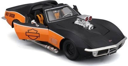 Metalowy model samochodu Maisto Harley-Davidson Corvette 1970 1:24 MST32193 (90159321934) - obraz 9