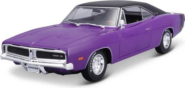 Metalowy model samochodu Maisto Special Edition Dodge Charger R/T 1969 1:18 MST31387PL (90159070382) - obraz 5