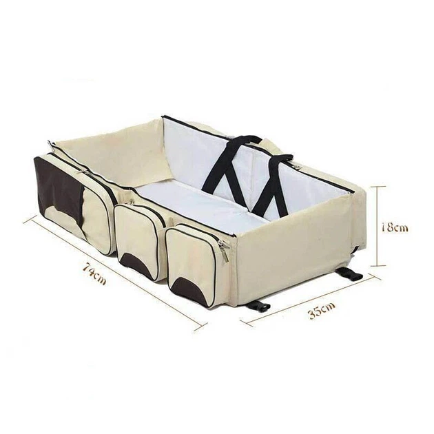 Многофункциональная складная сумка – кровать переноска для ребенка Ganen baby bed and bag - изображение 3