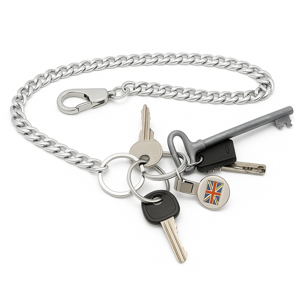 Цепочка 50 см для ножа, ключей удостоверения KT7006215 - Фото 3 Цепочка 50 см для ножа, ключей удостоверения KT7006215 - изображение 3