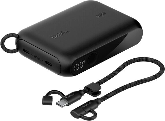 УМБ Belkin 10000 mAh 20W Black (BPB027HQBK) - зображення 5