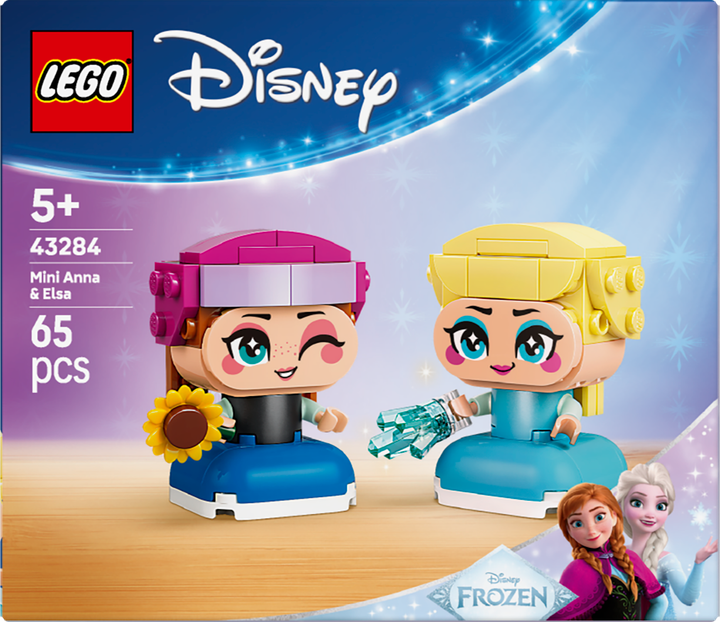 Zestaw klocków LEGO Disney Princess Mała Anna i Elza 65 elementów (43284) - obraz 1