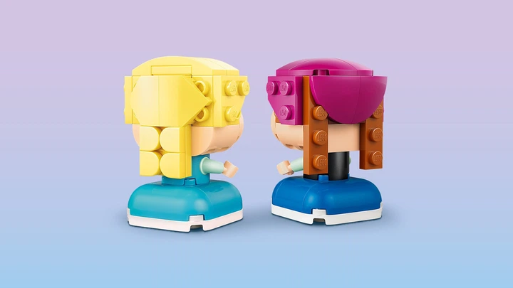 Zestaw klocków LEGO Disney Princess Mała Anna i Elza 65 elementów (43284) - obraz 5