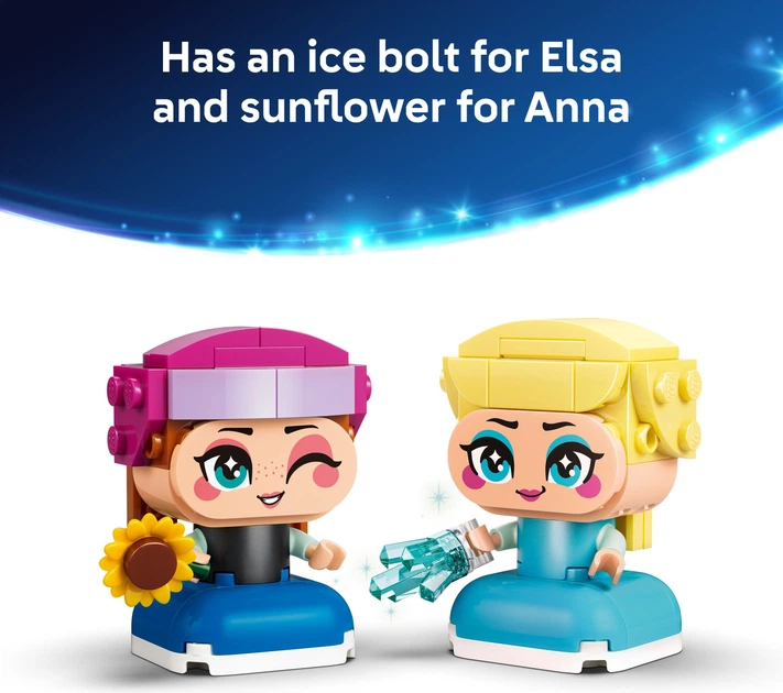 Zestaw klocków LEGO Disney Princess Mała Anna i Elza 65 elementów (43284) - obraz 7