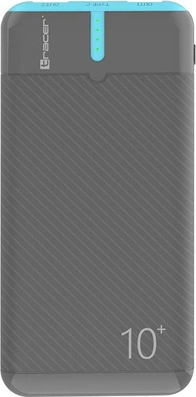 Powerbank Tracer EnerGo 10000 mAh 10W Gray/Blue (TRABAT47514) - obraz 1