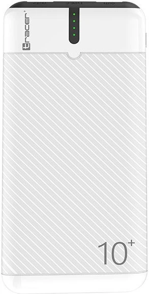 Powerbank Tracer EnerGo 10000 mAh 10W White/Black (TRABAT47515) - obraz 1