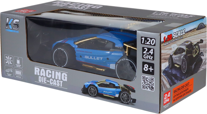 Автомобиль на радиоуправлении KS Drive Extreme Racing Голубой (SL-8213ARHB) - изображение 11