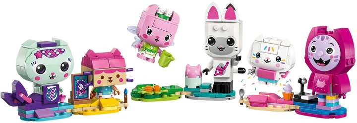 Конструктор LEGO Gabby's Dollhouse Котячі друзі Габі з кубиків 324 елементи (11215) - зображення 2