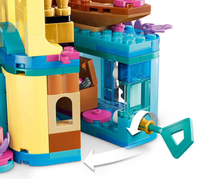 Zestaw klocków LEGO Disney Princess Magiczny minipałac Arielki 179 elementów (43285) - obraz 8