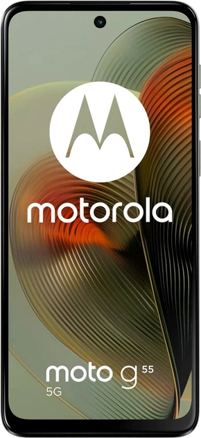 Мобільний телефон Motorola Moto G55 12/256GB Smoky Green (PB5U0034PL) - зображення 2