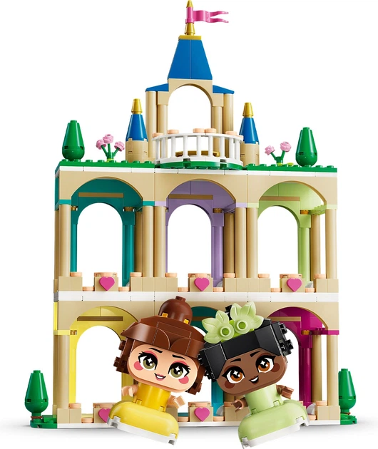 Zestaw klocków LEGO Disney Princess Mała Bella i Tiana z zamkiem 358 elementów (43291) - obraz 6