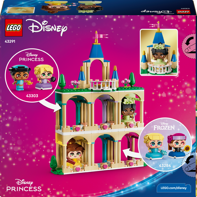 Zestaw klocków LEGO Disney Princess Mała Bella i Tiana z zamkiem 358 elementów (43291) - obraz 9