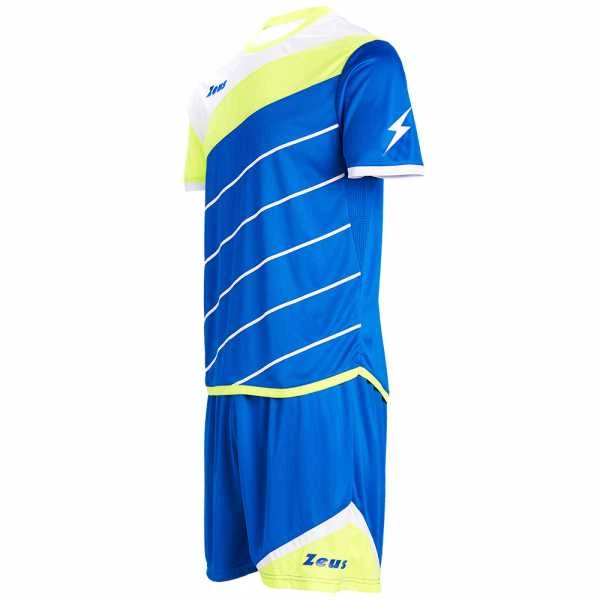 Комплект игровой формы (шорты, футболка) Zeus KIT LYBRA UOMO ER/FL M ELECTRIC ROYAL/GIALLO FLUO Z00235 - Фото 2 Комплект игровой формы (шорты, футболка) Zeus KIT LYBRA UOMO ER/FL M ELECTRIC ROYAL/GIALLO FLUO Z00235 - изображение 2
