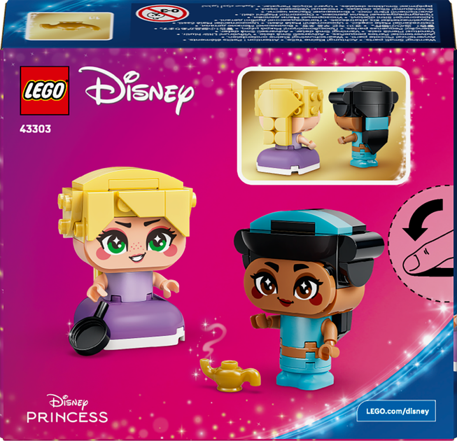 Zestaw klocków LEGO Disney Princess Mała Dżasmina i Roszpunka 59 elementów (43303) - obraz 9