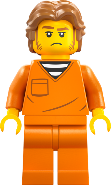 Zestaw klocków LEGO CITY Furgonetka policyjnego konwoju więziennego 198 elementów (60479) - obraz 6