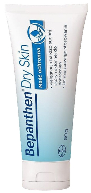 Мазь для тіла Bayer Bepanthen Dry Skin захисна 50 г (5908229303863) - зображення 1