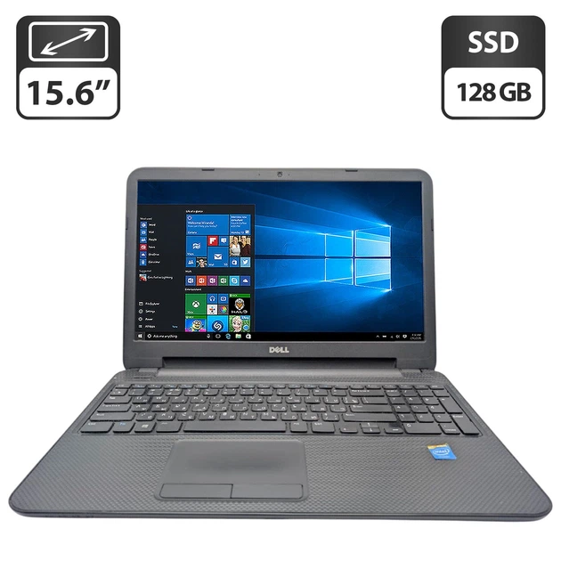 Ноутбук Dell Inspiron 15-3537 / 15.6" (1366x768) TN / Intel Celeron 2955U (2 ядра по 1.4 GHz) / 8 GB DDR3 / 128 GB SSD / Intel HD Graphics / WebCam / DVD-ROM б/в - Фото 1 Ноутбук Dell Inspiron 15-3537 / 15.6" (1366x768) TN / Intel Celeron 2955U (2 ядра по 1.4 GHz) / 8 GB DDR3 / 128 GB SSD / Intel HD Graphics / WebCam / DVD-ROM б/в - зображення 1