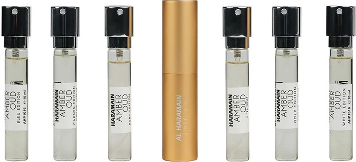 Zestaw miniatur unisex Al Haramain Discovery Collection Amber Oud 6 x 10 ml (6291106814088) - obraz 2