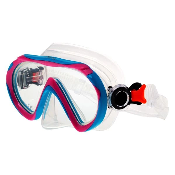Детская маска для снорклинга Marlin Joy Pink/Aqua (014175) - Фото 3 Детская маска для снорклинга Marlin Joy Pink/Aqua (014175) - изображение 3