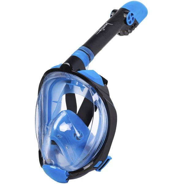 Полнолицевая маска для плавания Marlin TRAVEL black/blue/blue S/M - изображение 2