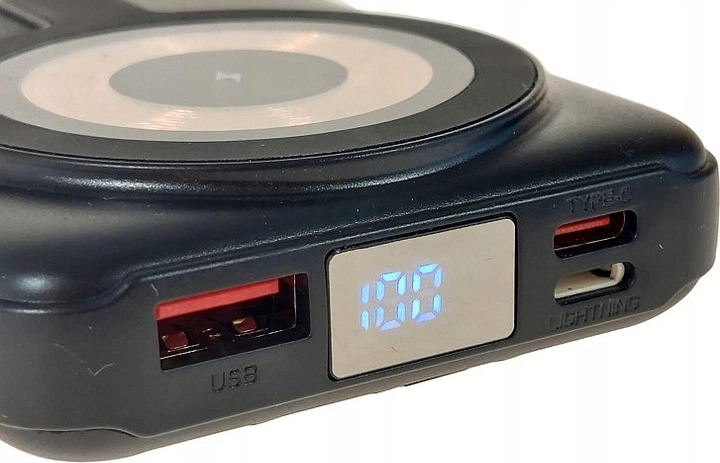 УМБ Adar 6w1 10000 mAh 15W Black (5901271625310) - зображення 4