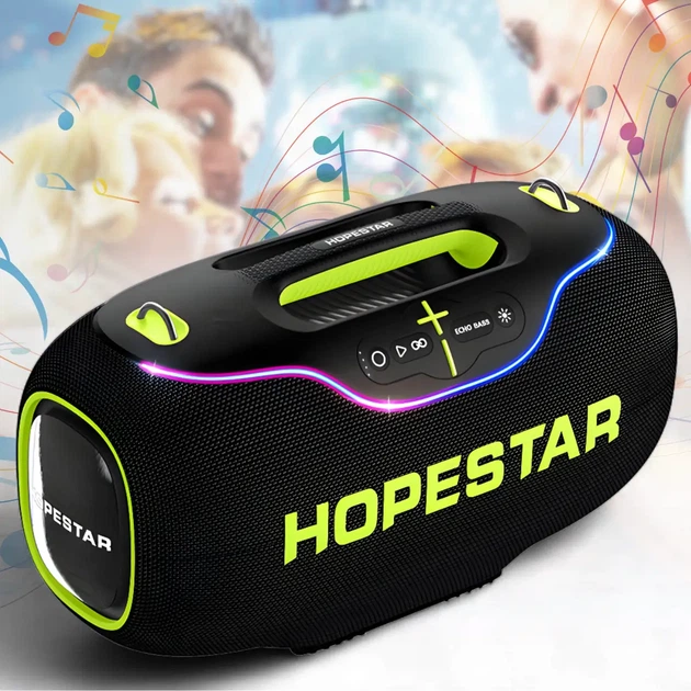 ザ マイラ ブラボー bubblestar BRAVO Беспроводная Bluetooth колонка Hopestar A80 350W с микрофоном
